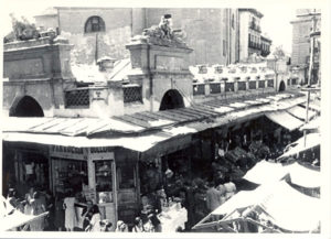 Fotografía del Mercado San Ildefonso 1948