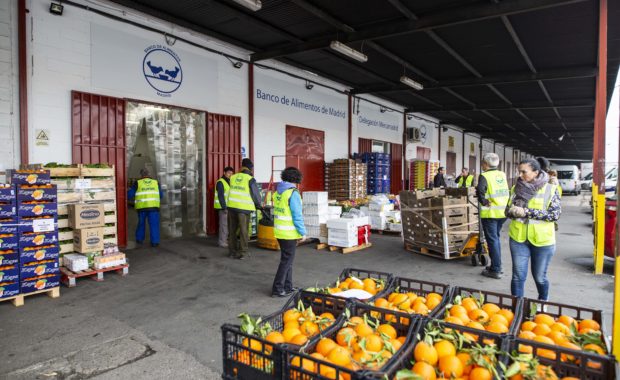 El Banco de Alimentos de Madrid amplía espacios y servicios en mercamadrid